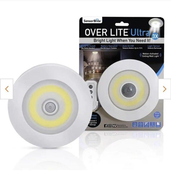 Sensor Brite Ultra-Overhead Motion Activated LED Night Light Bulb - Picture 1 of 4